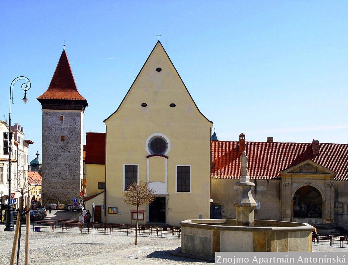 Apartman Antoninska Znojmo Exteriör bild